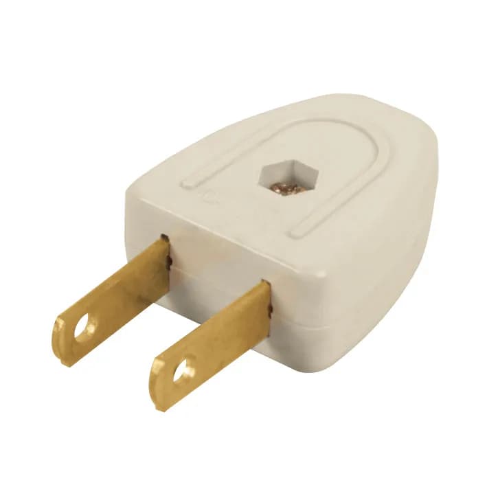 Clavija Ovalada Blanca AKSI - 117374