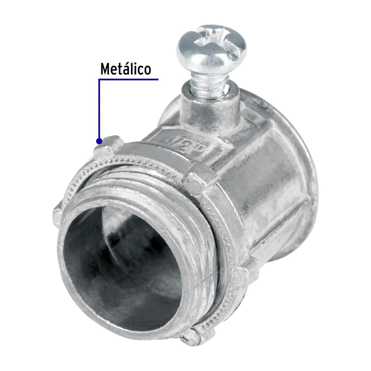 Conector Conduit 1/2" Volteck - 46950
