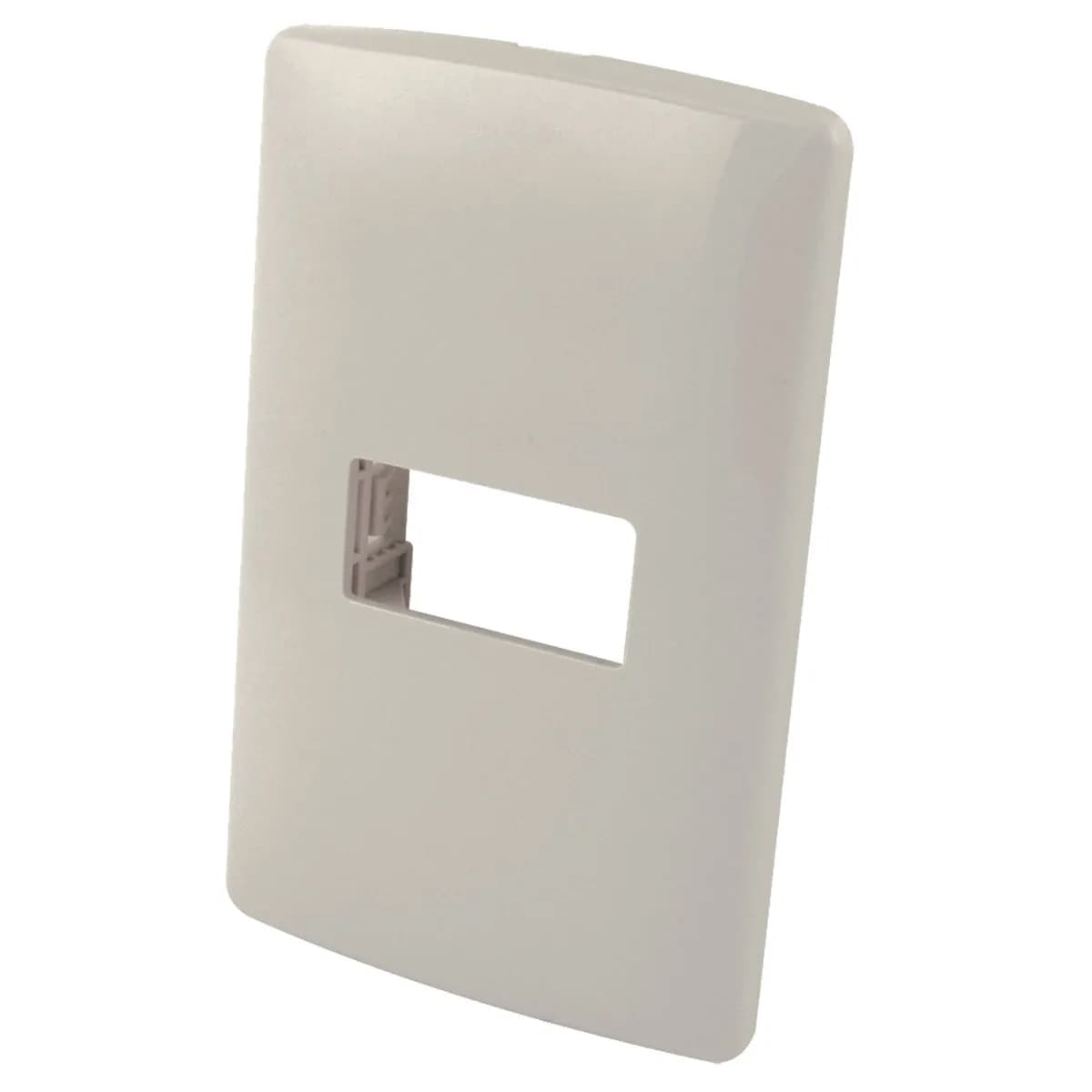 Placa Plástica ABS de una Ventana Blanca AKSI - 118306