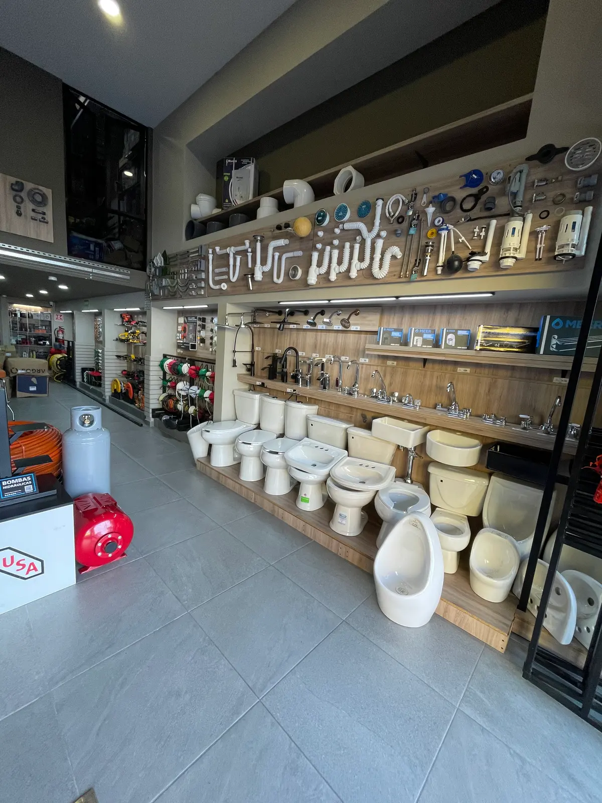 Exhibición de baños